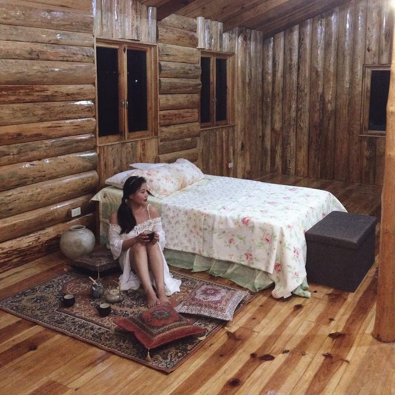 Agape Log Cabin Sagada Exteriör bild